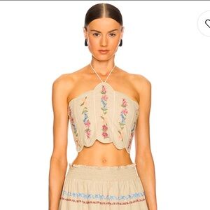 Agua Bendita serenity blush top